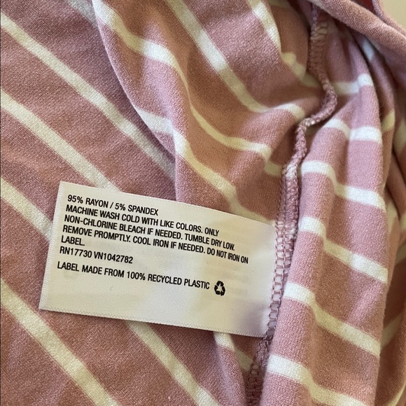 Pink Striped Tee 🌸🤍 - Picture 7 of 10